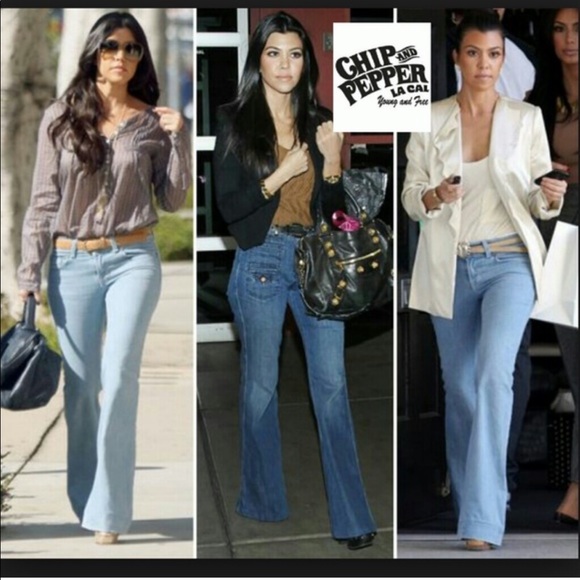 CHIP & PEPPER “Ocean Beach Ultra Flare” Jeans 3 - Picture 1 of 14